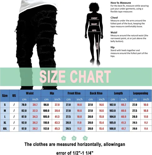Vista 3 de Jeans elásticos ajustados para hombre, desgastados, con retazos, apilados, deshilachados, pierna recta, pantalones de mezclilla ajustados