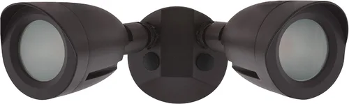 Vista 7 de Satco Luz de seguridad para exteriores 65-714, accesorio de inundación LED de doble cabeza de bala, blanco cálido de 3000 K, carcasa de aluminio