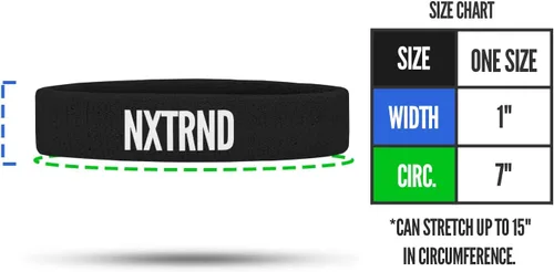 Vista 4 de 1 par de bandas de bíceps Nxtrnd, bandas absorbentes de sudor para el brazo, accesorio de fútbol americano
