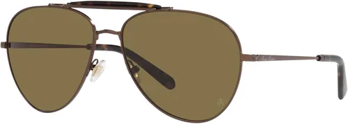 Vista 2 de Brooks Brothers Gafas de sol aviador BB4062 para hombre