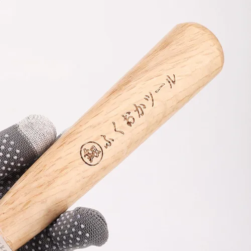 Vista 7 de Martillo octogonal de mango corto de madera maciza Pulido y textura única Cabeza de acero de alto carbono Tamaño 1LB Mini martillo FO6028B Martillo