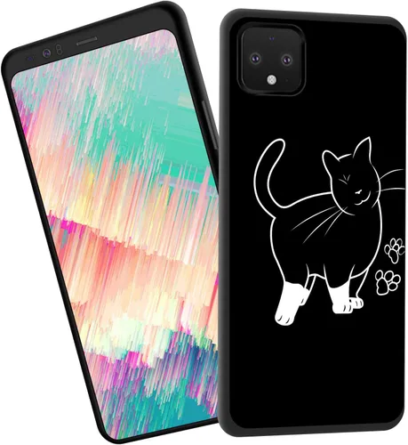 Vista 46 de for Google Pixel 4 XL Case,Slim Shockproof TPU Soft Rubber Silicone Cover Phone Case for Google Pixel 4 XL,Blue Skull Headphone