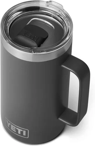 Vista 12 de YETI Rambler - Taza de acero inoxidable aislada al vacío con tapa MagSlider, 24 onzas