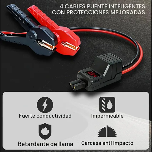 Vista 2 de Cable de arranque inteligente para MEGAWISE y muchas otras marcas