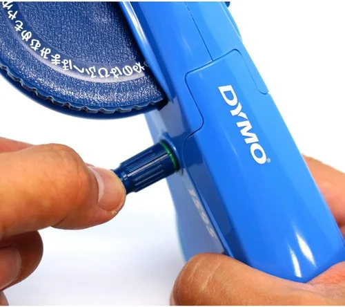 Vista 11 de Dymo DM1595BU - Encendedor de cinta, Hiragana, Katakana, alfabeto, números, azul