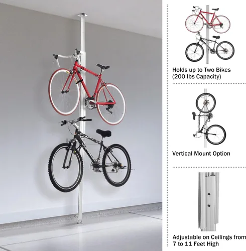 Vista 3 de 2024 RAD Cycle - Soporte para bicicleta (aluminio, para 2 bicicletas)