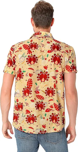 Vista 4 de Novedades en camisas de manga corta con botones para hombre