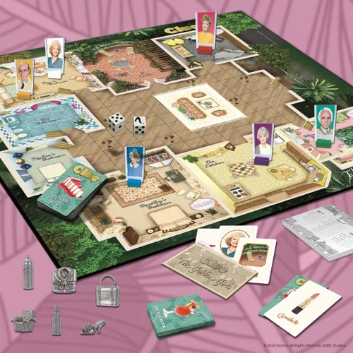 Vista 2 de USAopoly The dorado Girls Clue Juego de mesa