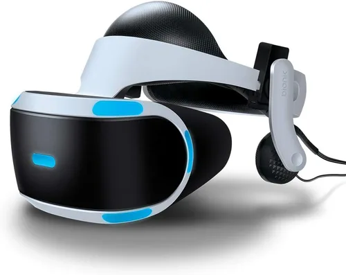 Vista 4 de Bionik Mantis - Auriculares de realidad virtual fijables compatibles con PlayStation VR diseño ajustable se conecta directamente a PSVR sonido