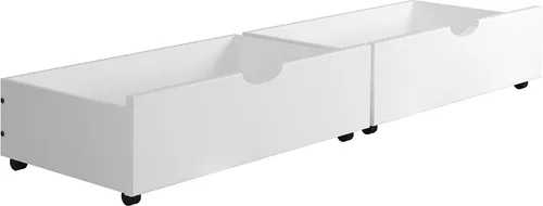 Vista 6 de Donco Kids 505-DG - Cajón doble para debajo de la cama, tamaño único, gris oscuro