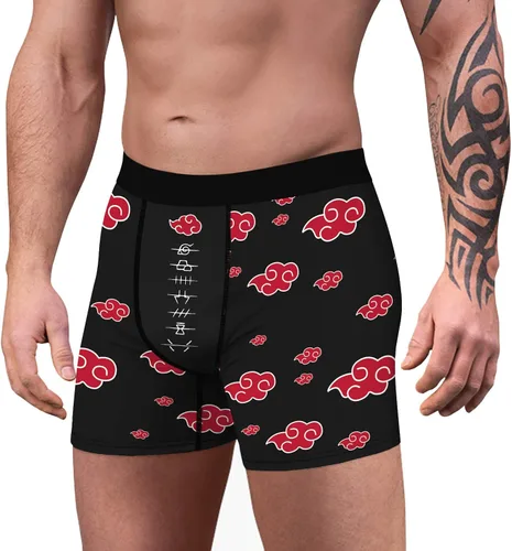 Vista 4 de Azuki Calzoncillos tipo bóxer elásticos para hombre