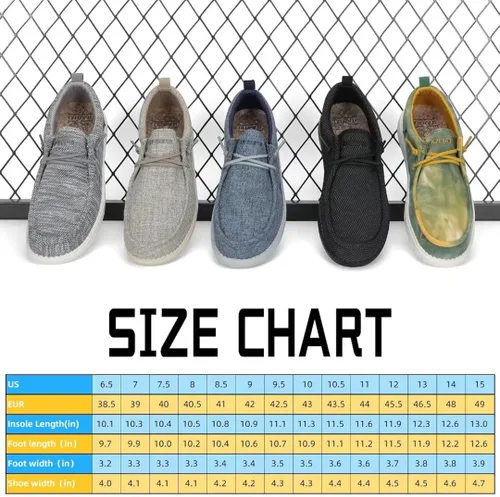 Vista 6 de 1TAZERO Zapatos casuales para hombre con plantillas de soporte de arco, mocasines para fascitis plantar