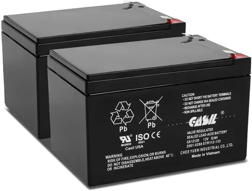 Vista 11 de Casil 12V 3.3Ah recargable selló la batería de reemplazo de plomo ácido para APC Back UPS ES 350