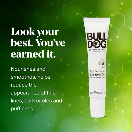 Vista 5 de Bulldog Rollo de ojos para hombre para el cuidado de la piel y el cuidado de la edad, 0.5 onzas