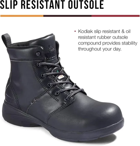 Vista 5 de Kodiak Flex Ayton - Botas de trabajo de seguridad con punta de acero para mujer