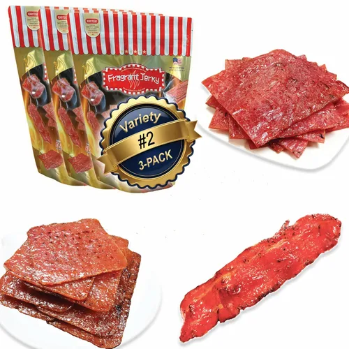 Vista 9 de Singapore Street Food, carne seca de cerdo a la parrilla (sabor original de 12 onzas). *A la parrilla fresca a tu pedido *Enviado el mismo día