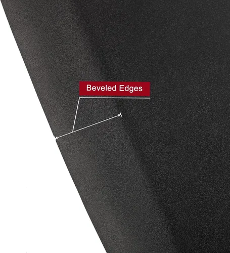 Vista 8 de Winado Tapete de salón de 3 x 4.5 pies para estilista, tapete para silla de peluquería y peluquería, tapete antifatiga de 1/2 pulgada de grosor