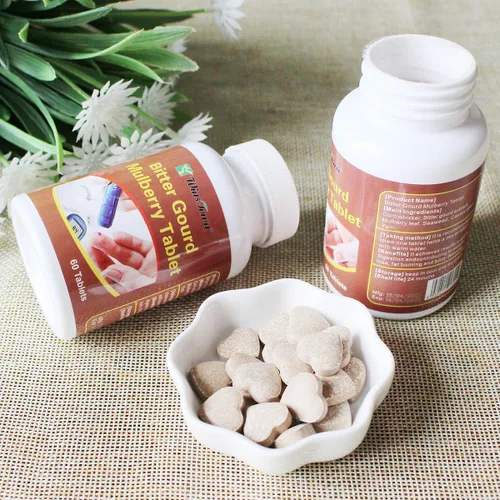 Vista 5 de Tableta de morera de calabaza amarga para apoyo a la salud cardiovascular, suplementos dietéticos naturales, 60 tabletas