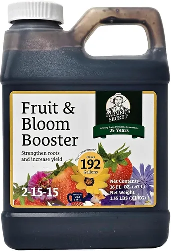 Vista 7 de Farmer’s Secret Fertilizante de Frutas y Estimulación de Floración (8oz) - Súper Concentrado - Aumenta la Floración y el Rendimiento en Todas
