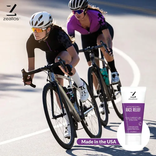 Vista 6 de Zealios Race Relief - Gel de alivio del dolor de mentol, tubo de 3 onzas, gel de alivio del dolor de acción rápida para dolor muscular y artritis
