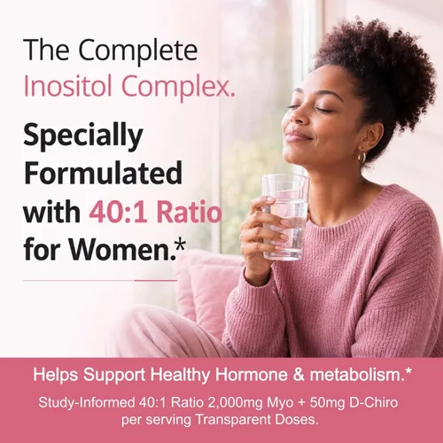 Vista 6 de Myo-inositol y D-Chiro Inositol 40:1 Equilibrio Hormonal, 120 Cápsulas