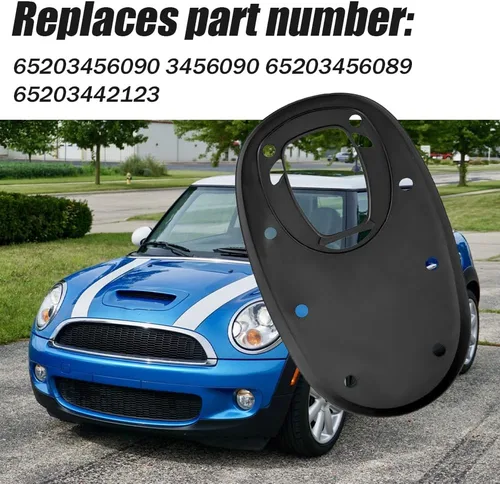 Vista 4 de Kit de reparación de juntas de goma para base de antena de techo para Mini Cooper R55 R56 Hatchback Wagon 65203456090 3456090 65203456089