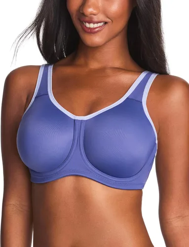 Vista 33 de Wacoal Sujetador deportivo Simone Sport sin forro de cobertura completa con aros para mujer, 855170 Arena