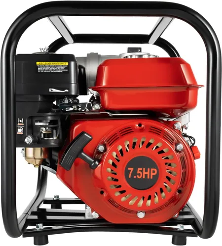 Vista 2 de Bomba de agua de gasolina de 1500 W Bomba de transferencia de agua a gas de 3 pulgadas Bomba de riego de alta presión Bomba de agua de gasolina