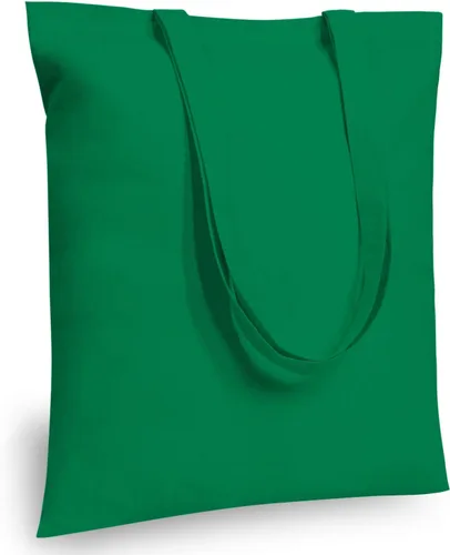 Vista 16 de TOPDesign Paquete de 10 bolsas de mano económicas de algodón de 11.8"x13", bolsas de tela ligeras y pequeñas reutilizables para compras de Beige
