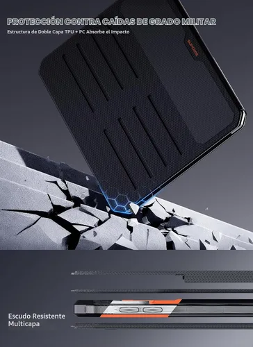 Vista 6 de SUPCASE Funda para iPad Pro de 13 pulgadas M5/M4 2025/2024 con soporte