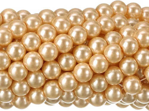 Vista 21 de RUBYCA 200 piezas de cuentas redondas de cristal checo satinado brillante pequeñas para hacer joyería 10mm Amatista Púrpura