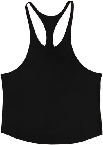 Vista 2 de Camiseta sin mangas para hombre, corte muscular, culturismo, gimnasio, chaleco con espalda en Y, camisetas de fitness