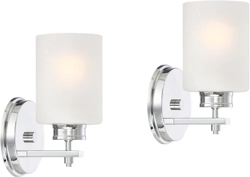 Vista 12 de Kira Home Phoebe - Aplique de pared industrial moderno de 8 pulgadas para Bronce aceitado
