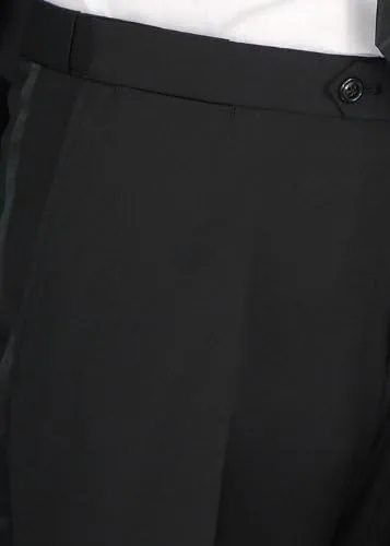 Vista 5 de Traje de esmoquin para hombre con 2 botones y solapa