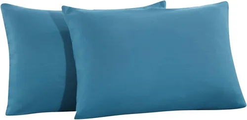 Vista 19 de Mohap Funda de almohada con cremallera, 4 piezas, microfibra cepillada 1800, calidad de hotel, súper suave, no se encoge, no se decolora, color Rosa