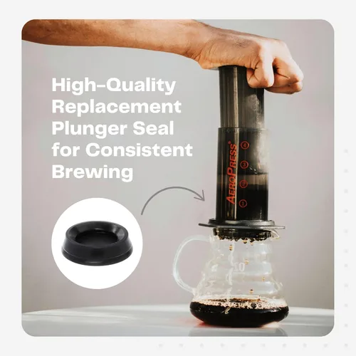 Vista 2 de Sello de émbolo de repuesto, compatible con cafetera y cafetera espresso AeroPress®