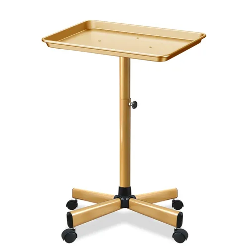 Vista 7 de Retain Time Bandeja de salón de aluminio de alta calidad, bandeja ajustable resistente a la corrosión que se utiliza para bandeja de tatuaje Negro +