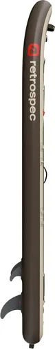 Vista 4 de Retrospec Weekender XL Inflatable Paddle Board - Lake Essentials SUP with 400lb Capacity - Wide 11' x 35" x 8" All-Around Board for Fishing & Roca