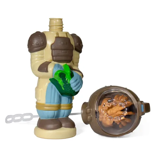 Vista 2 de SUPER7 Alien Super Soapies Kane con Facehugger Bubble Wand Botella