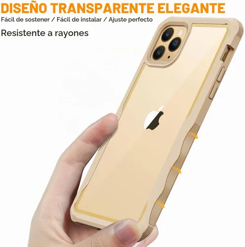Vista 7 de CENHUFO Funda de privacidad para iPhone 11 Pro, funda de cuerpo completo con protector de pantalla de privacidad de vidrio templado 9H integrado