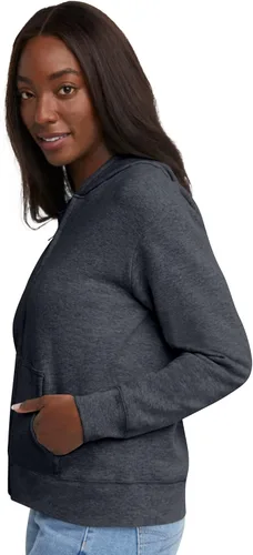 Vista 7 de Hanes EcoSmart - Sudadera con capucha y cremallera completa para mujer, cómoda sudadera con capucha para mujer