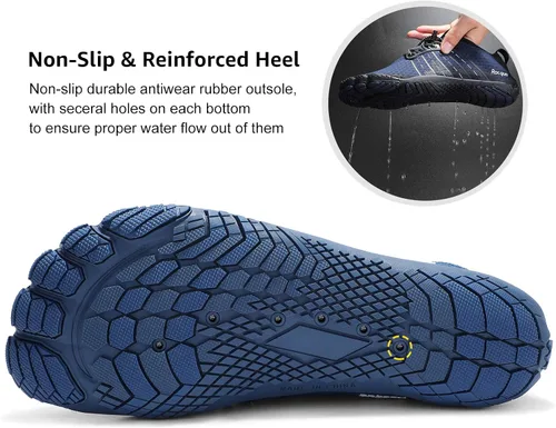 Vista 5 de Racqua Zapatos de agua de malla compuesta para hombres y mujeres