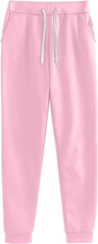 Vista 4 de Womens Sweatsuits 2 Piece Set High Waisted Joggers with Pockets Solid Color Matching Hoodie and Sweatpants Set