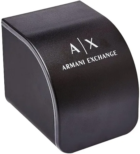 Vista 5 de Armani Exchange Banks - Reloj automático para hombre Negro - Correa