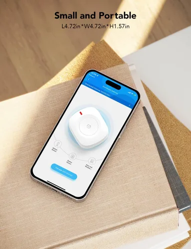 Vista 6 de GoveeLife Botón Sensor Inteligente Mini Inalámbrico, Control de Grupo para Múltiples Dispositivos, Botón de Control Versátil, Alimentado por