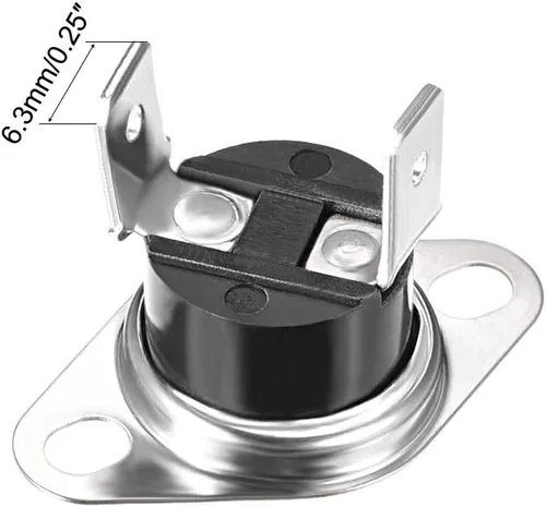 Vista 3 de uxcell KSD301 Termostato 104.0 °F/104°F 10A N.C Ajustar interruptor de temperatura de disco rápido para microondas, horno, cafetera 2 piezas