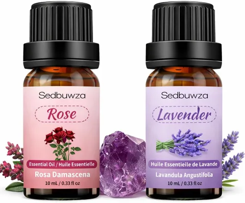 Vista 9 de Sedbuwza Juego de aceites esenciales de vainilla, paquete de 2 aceites de aromaterapia de vainilla para masaje, difusor, perfume, jabón, fabricación