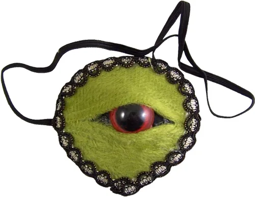 Vista 4 de Parche de ojos novedoso para disfraz de Halloween, 3 pulgadas