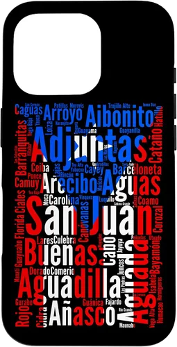 Vista 20 de Funda para iPhone 17, diseño de ciudades puertorriqueñas, bandera de Puerto Rico, Boricua