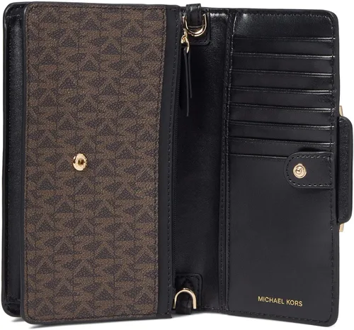 Vista 3 de Michael Kors Heather - Cadena cruzada pequeña para teléfono